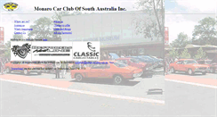 Desktop Screenshot of monaroclubsa.asn.au